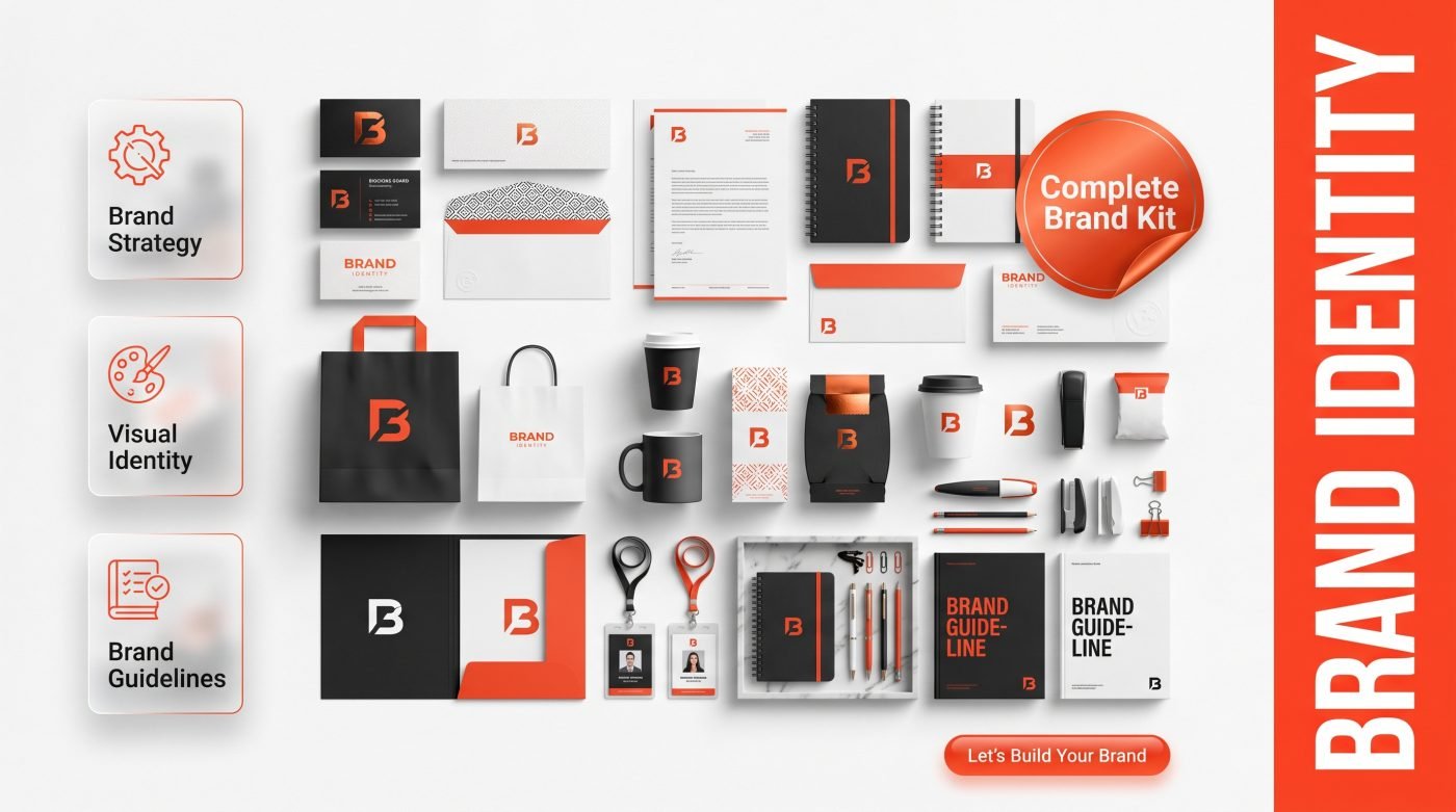 I will do something amazing with a professional logo and brand identity